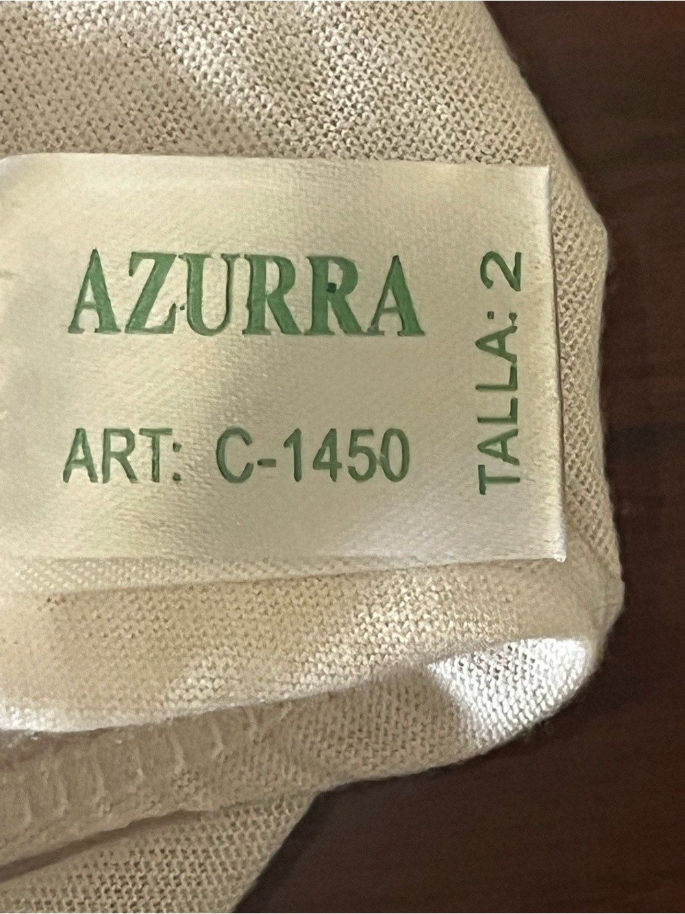 AZURRA Cream Knit Kid s pantie